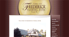 Desktop Screenshot of frederickfh.com