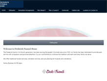 Tablet Screenshot of frederickfh.com